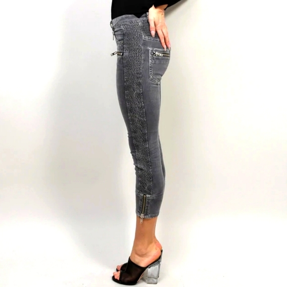 ISABEL Marant Etoile Moto Jeans Pelona Biker Pants - Picture 3 of 15